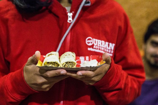 Delhi Food Walk: Rickshaw Ride, Street Eats & Market Tour - Golgappa, salad, and the famous yogurt bomb