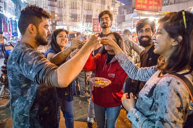 Delhi Food Walk: Rickshaw Ride, Street Eats & Market Tour - A Hanuman temple before the next snack