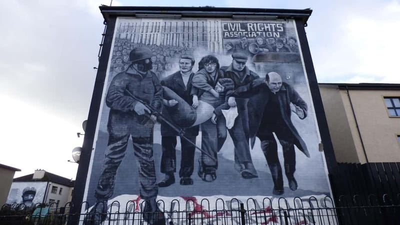 Derry: Bloody Sunday and Bogside Murals Walking Tour - The Bogside murals as public history