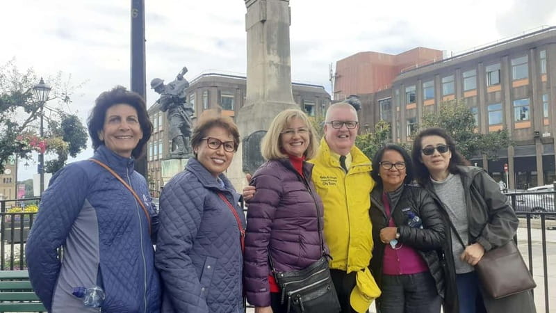Derry: McCrossan’s Public Walking Tour of the Historic City - Walking past St Columb’s Cathedral