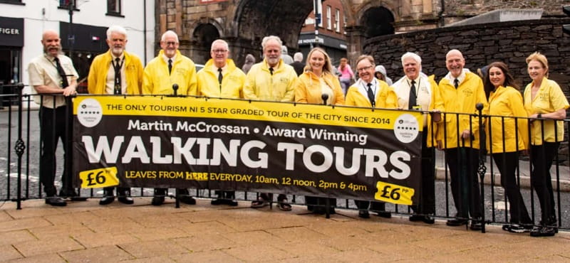 Derry: McCrossan’s Public Walking Tour of the Historic City - Apprentice Boys, marching traditions, and identity