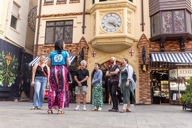 Discover Perth Walking Tour: History, Art, Local Insights + More! - Laneways, public art and the details above eye level