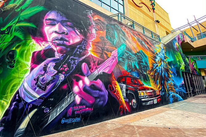 Downtown Las Vegas Food Tour of 6 Iconic Dishes & Hidden Gems - Main Street Station and the Berlin Wall fragment