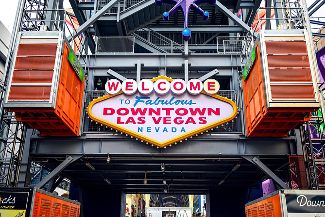 Downtown Las Vegas Food Tour of 6 Iconic Dishes & Hidden Gems - Starting beneath the praying mantis at Container Park