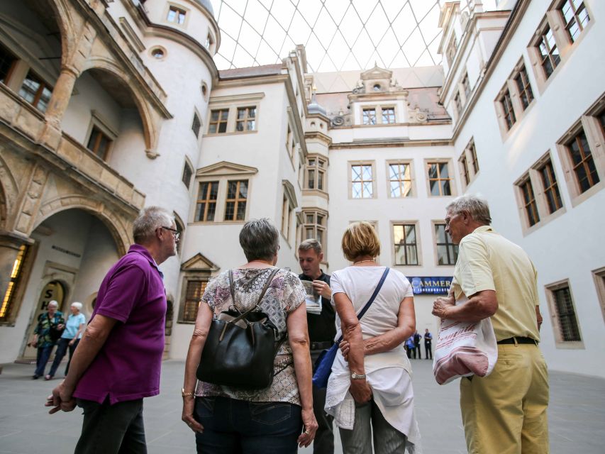 Dresden: Guided City Walk - Dresden Castle and Taschenbergpalais