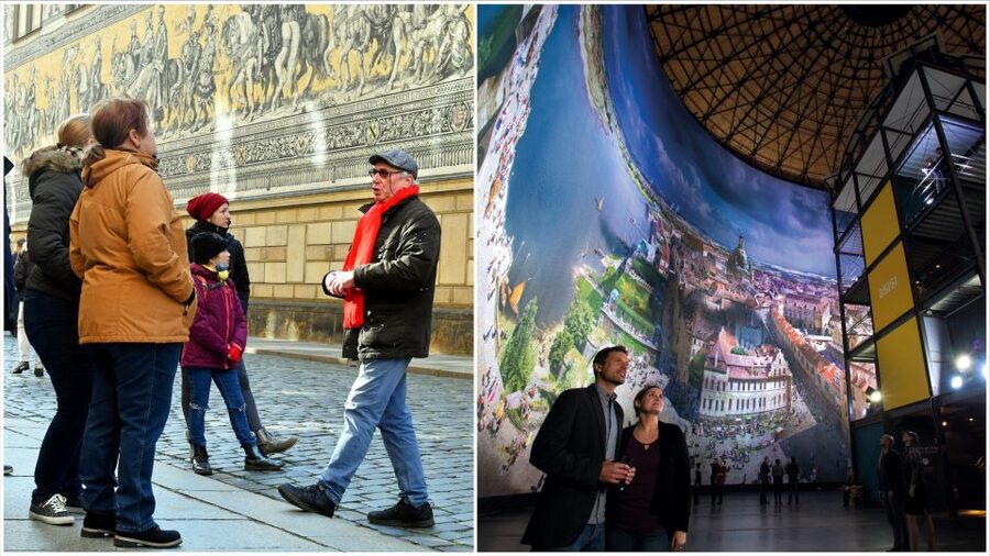 Dresden: Guided City Walk and Panometer Entrance Ticket - Dresden’s old town in one carefully packed walk