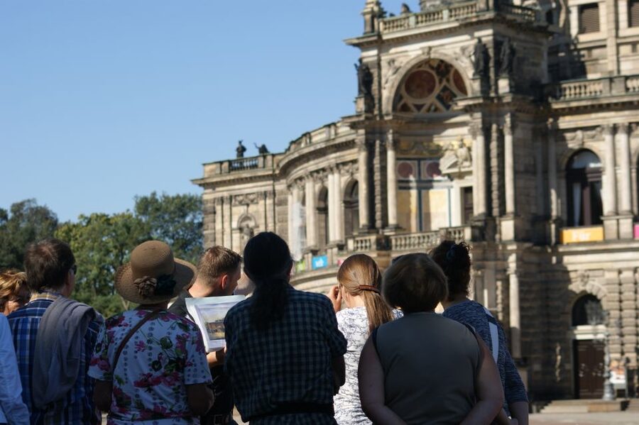 Dresden: Guided City Walk and Panometer Entrance Ticket - The Panometer: Dresden’s giant second act