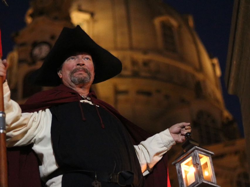Dresden: Walking Tour with a Night Watchman including a Meal - Choosing between the four Saxon dishes