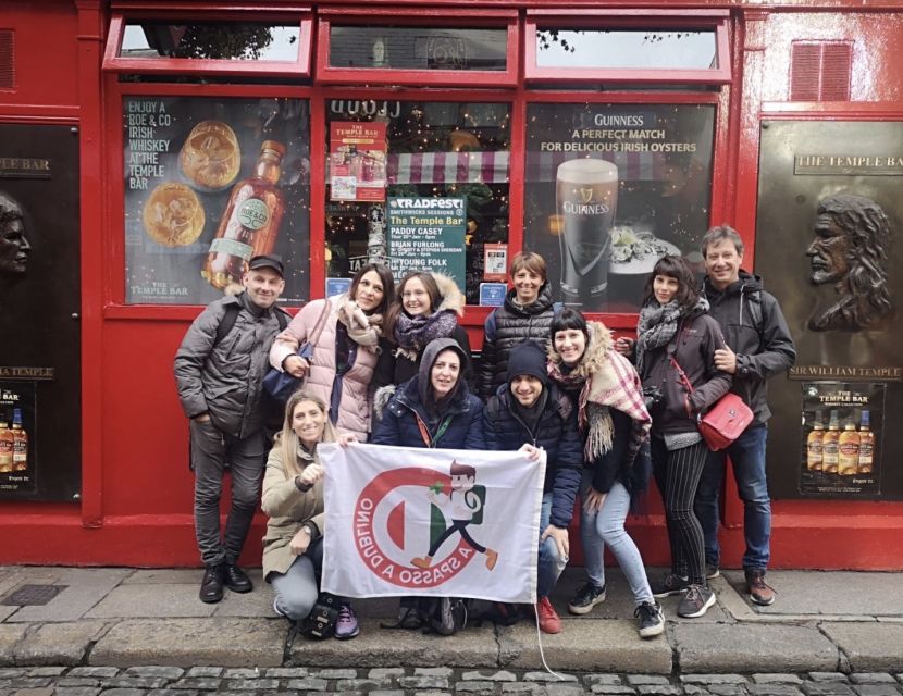 Dublin Highlights: 2.45-Hour Walking Tour in Italian - Practical details that affect your day