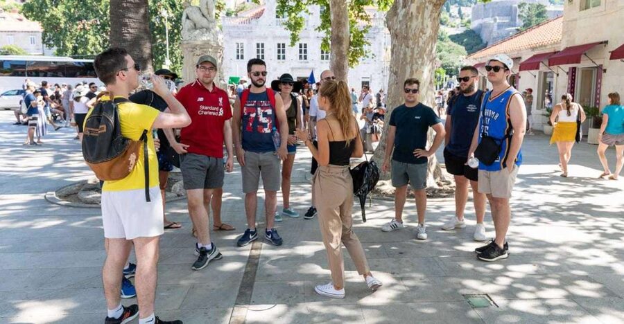 Dubrovnik: History and Game of Thrones Walking Tour - The Walk of Shame steps and the mechanics of filming