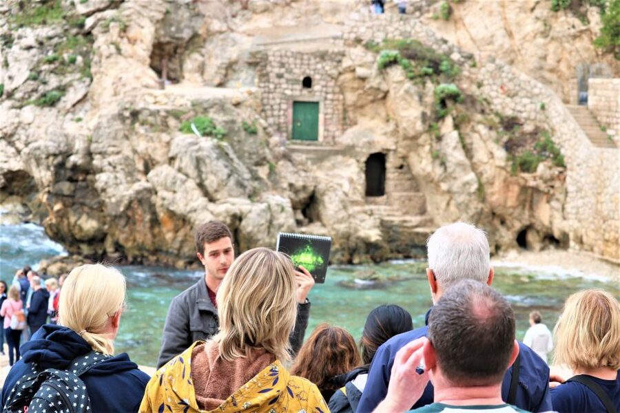 Dubrovnik: Legendary Game of Thrones Walking Tour - West Harbour: a strong opening by the water