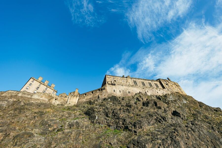 Edinburgh: 3-Hour Guided Walking Tour - Starting at Usher Hall and looking toward Edinburgh Castle
