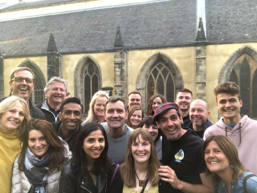 Edinburgh: Mountebank Comedy Walk - Daniel’s crowd work is the main attraction