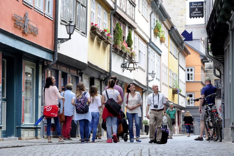 Erfurt: Old Town Guided Walking Tour - Key points at a glance
