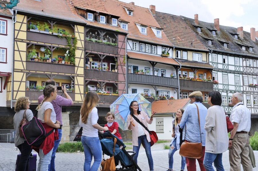 Erfurt: Old Town Guided Walking Tour - Starting behind the Tourist Information