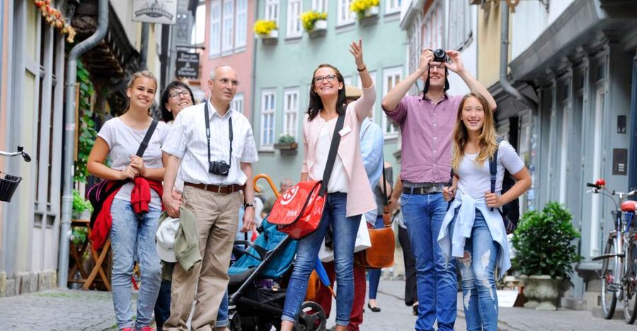 Erfurt: Old Town Guided Walking Tour - The Cathedral of St. Mary and the Gloriosa bell