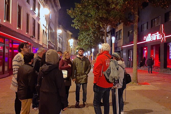 Evening Walking Tour: The Dark Side of Antwerp - Antwerp after sunset, with the city’s polished image peeled back