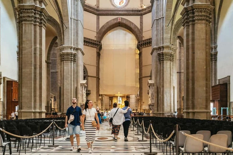 Florence: Duomo Complex with Tickets & City Walk Guided Tour - Timing, comfort, and access
