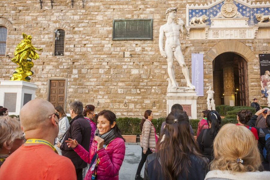 Florence: Private Walking Tour of Florence's Hidden Gems - Strozzi Palace and Piazza della Repubblica