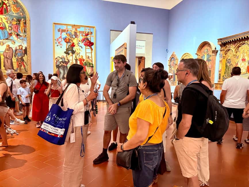 Florence: Uffizi & Accademia Small Group Walking Tour - Who should book this tour?