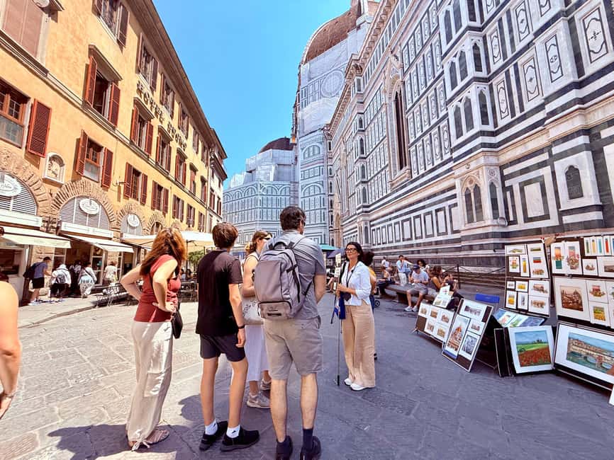Florence: Uffizi & Accademia Small Group Walking Tour - What the four-hour format feels like