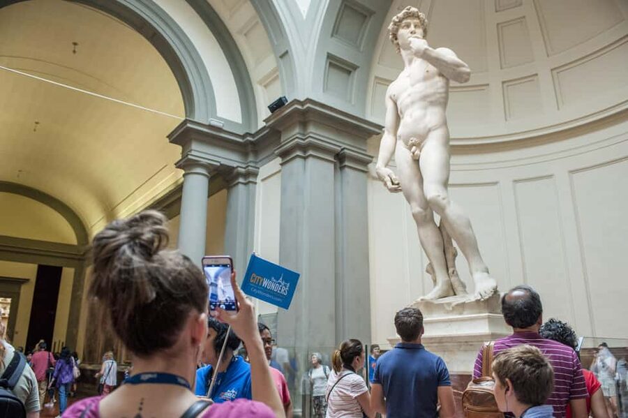 Florence Walking Tour & Skip-the-Line David at Accademia - Piazza della Repubblica and the changing city