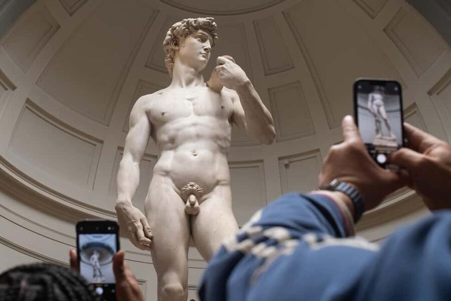 Florence: Walking Tour with David, Duomo & Uffizi Gallery - Mercato del Porcellino and Piazza della Signoria