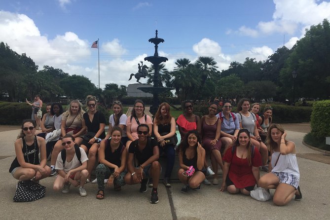 French Quarter Historical Sights and Stories Walking Tour - Jackson Square, the natural finish