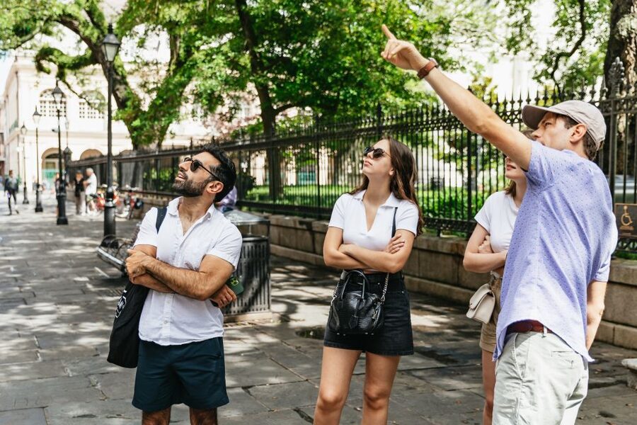 French Quarter Walking and Storytelling Tour - St. Louis Cathedral and Jackson Square