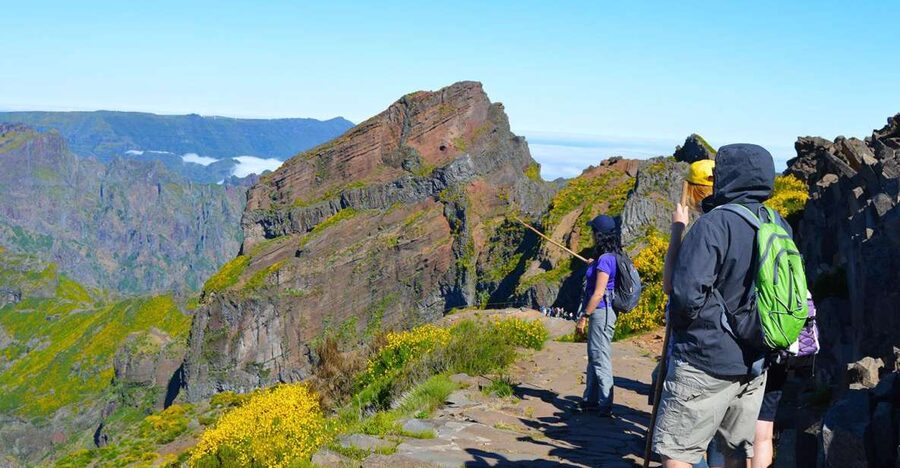 From Funchal: Madeira Peaks Mountain Walk - A hard middle section with real rewards