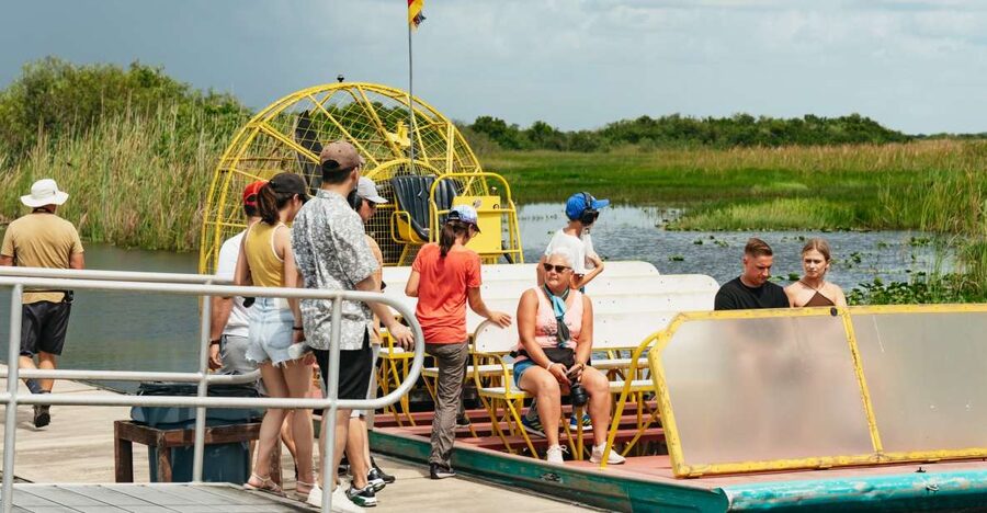 From Miami: Everglades Airboat Ride and Nature Walk - Food, supplies, and comfort on the day