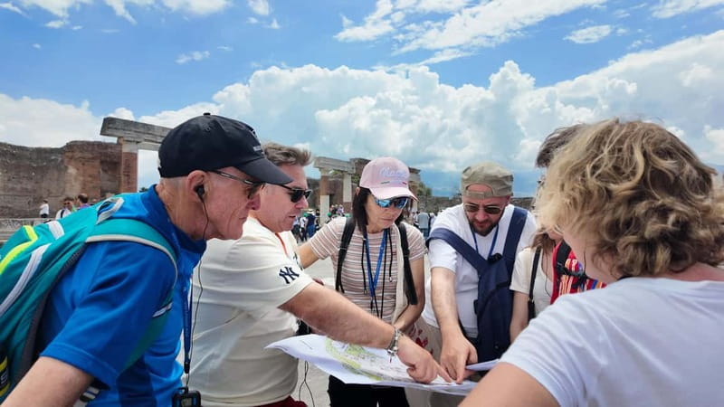 From Naples: Guided tour of Pompeii skip-the-line and round-trip train - Who should book this Pompeii trip?