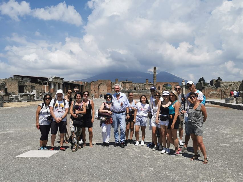 From Salerno: Pompeii Guided Walking Tour - What you see in the two-hour walking tour