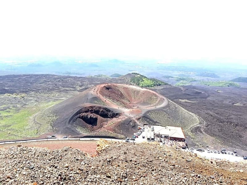 From Taormina: Etna Walking Tour and Wine Tasting in Winery - The winery meal and four Etna wines
