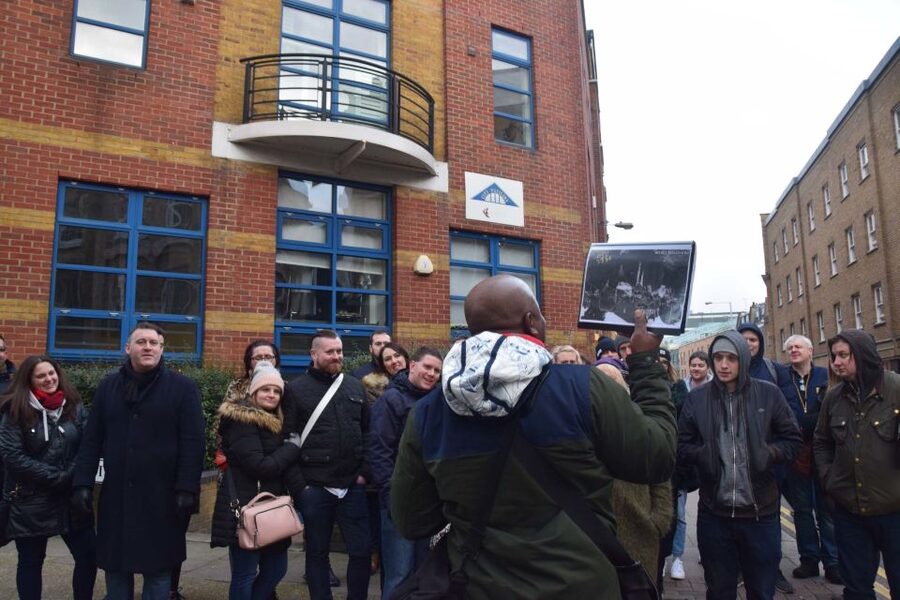 Gangster London Walking Tour with Actor Vas Blackwood - Meeting at the Blind Beggar on Whitechapel Road