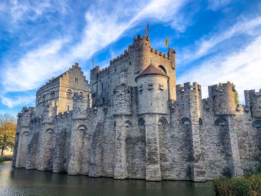 Ghent: Guided Walking Tour and Canal Boat Trip - The canal boat brings a different view