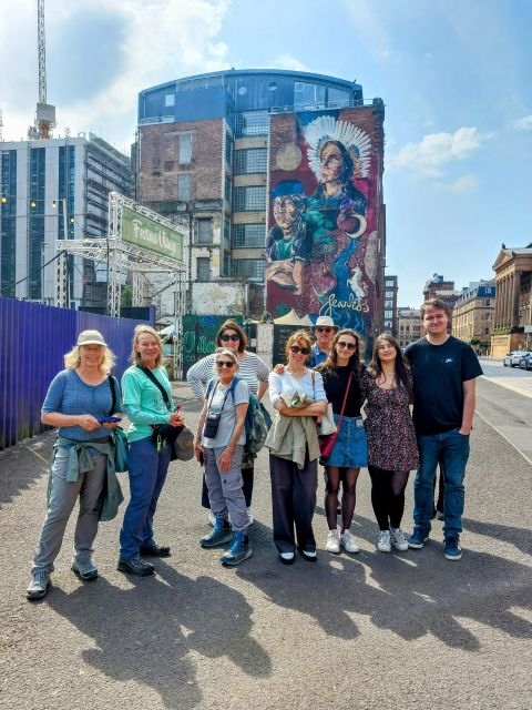 Glasgow: Street Art Guided Walking Tour - Weather, pace, and access