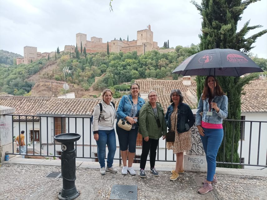 Granada: Historic Center and Lower Albaicin Walking Tour - The Alhambra viewpoint