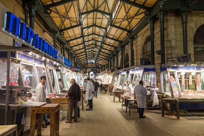 Greek Food Walking Tour in Athens - Entering Varvakios Agora