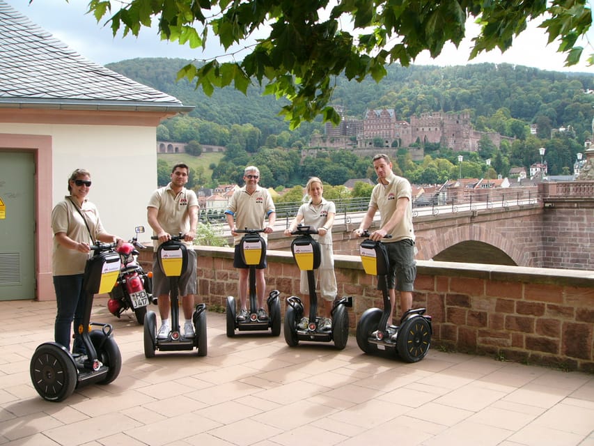 Heidelberg: Philosophers' Walk Guided Segway Tour - Starting at Neckarmünzplatz and learning the machine