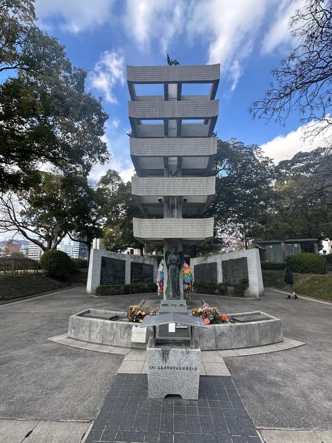 Hiroshima: Private City Highlights Walking Tour - The Victims Memorial Cenotaph and Flame of Peace