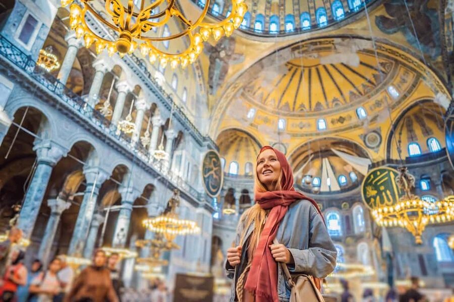 Istanbul City Walk: Blue Mosque, Hagia Sophia & Basilica - Key points at a glance