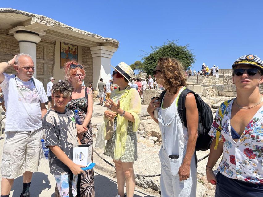 Knossos: Knossos Palace Skip-the-Line Guided Walking Tour - Frescoes, staircases, and the Minoan imagination