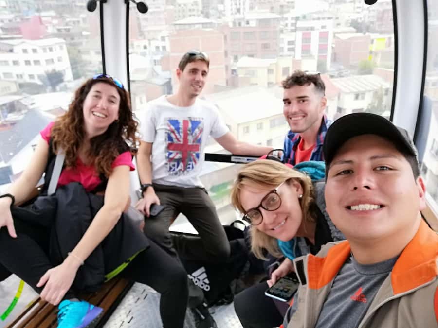 La Paz and El Alto: Cable Car Rides and Walking Tour - Crossing to El Alto by cable car