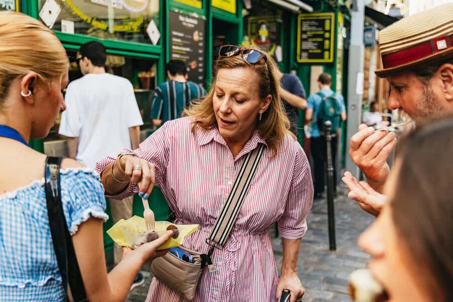 Le Marais Walking Food Tour with Cheese, Wine & Pastries - Marché des Enfants Rouges and the local shopping stops
