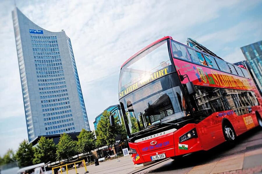 Leipzig: Bus Tour with Walking Tour - Key points to know before you go