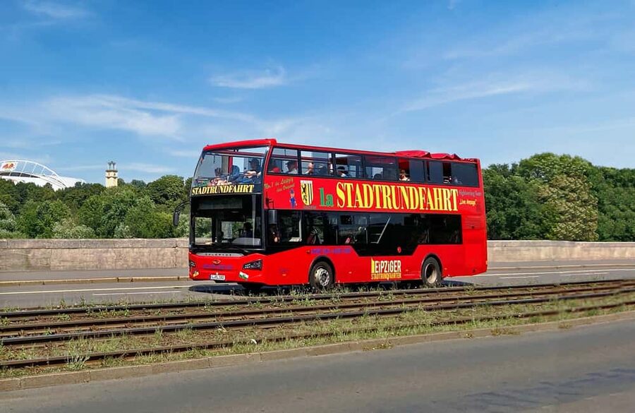 Leipzig: Bus Tour with Walking Tour - Starting across from Leipzig Central Station