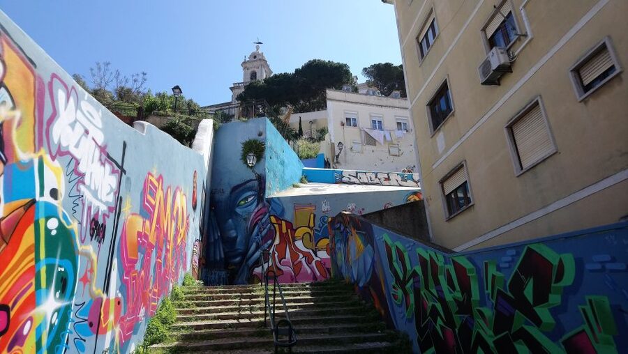 Lisbon: Kickstart Street Art Walking Tour - Graça shows the old and new Lisbon together