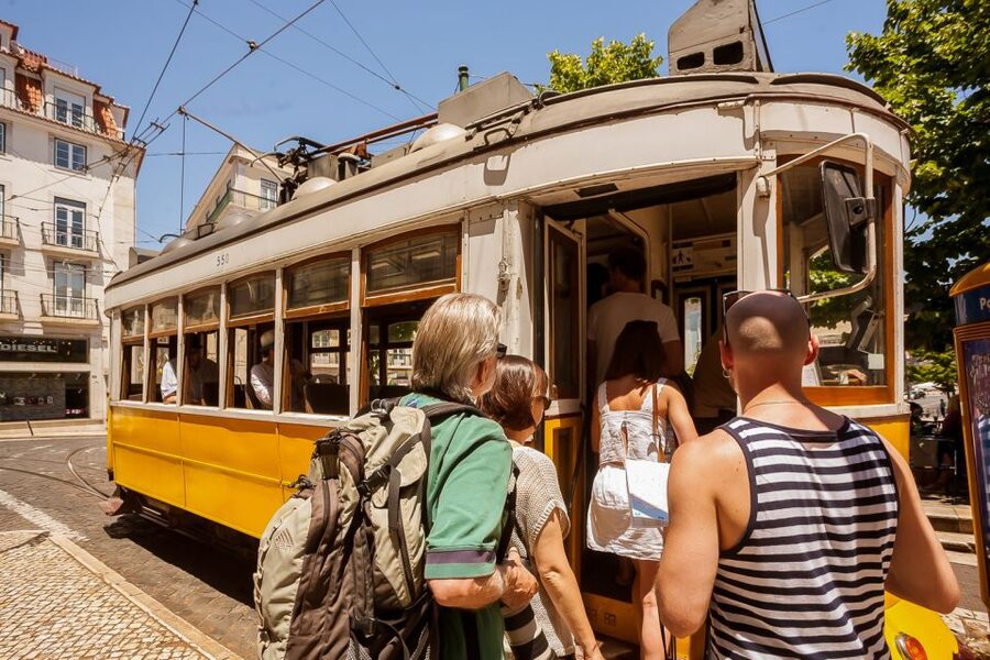 Lisbon Tram No. 28 Ride & Walking Tour - Riding Tram 28 through the Old Town