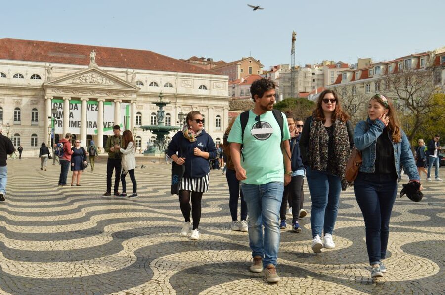 Lisbon: Walking Tour in the Center (Max 12 Participants) - The view from São Pedro de Alcântara
